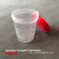 Virus -Probenahme Sputum Cup Plastikprobenbehälter